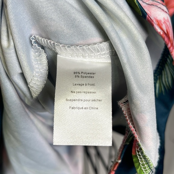 Yatta Golf NoKa'oi Tropical Polo 3-Button Short Sleeve Flamingos & Floral Print - Picture 6 of 10